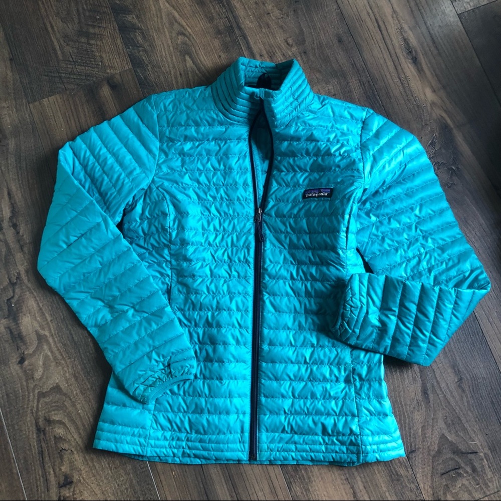 Patagonia Women’s Jacket Teal Blue XS